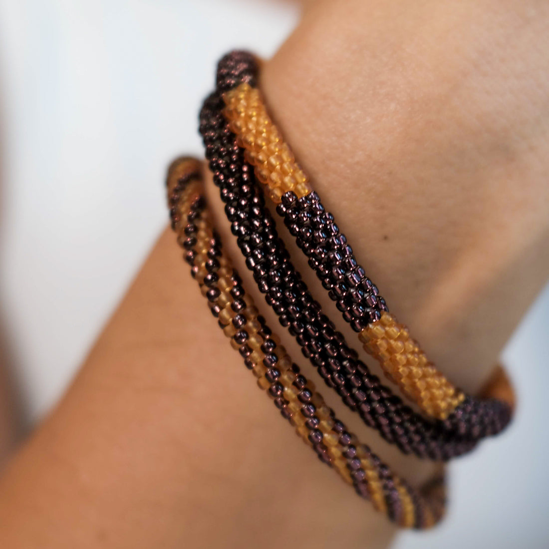 DUO - Bracelet Roll-on Berry Gold 