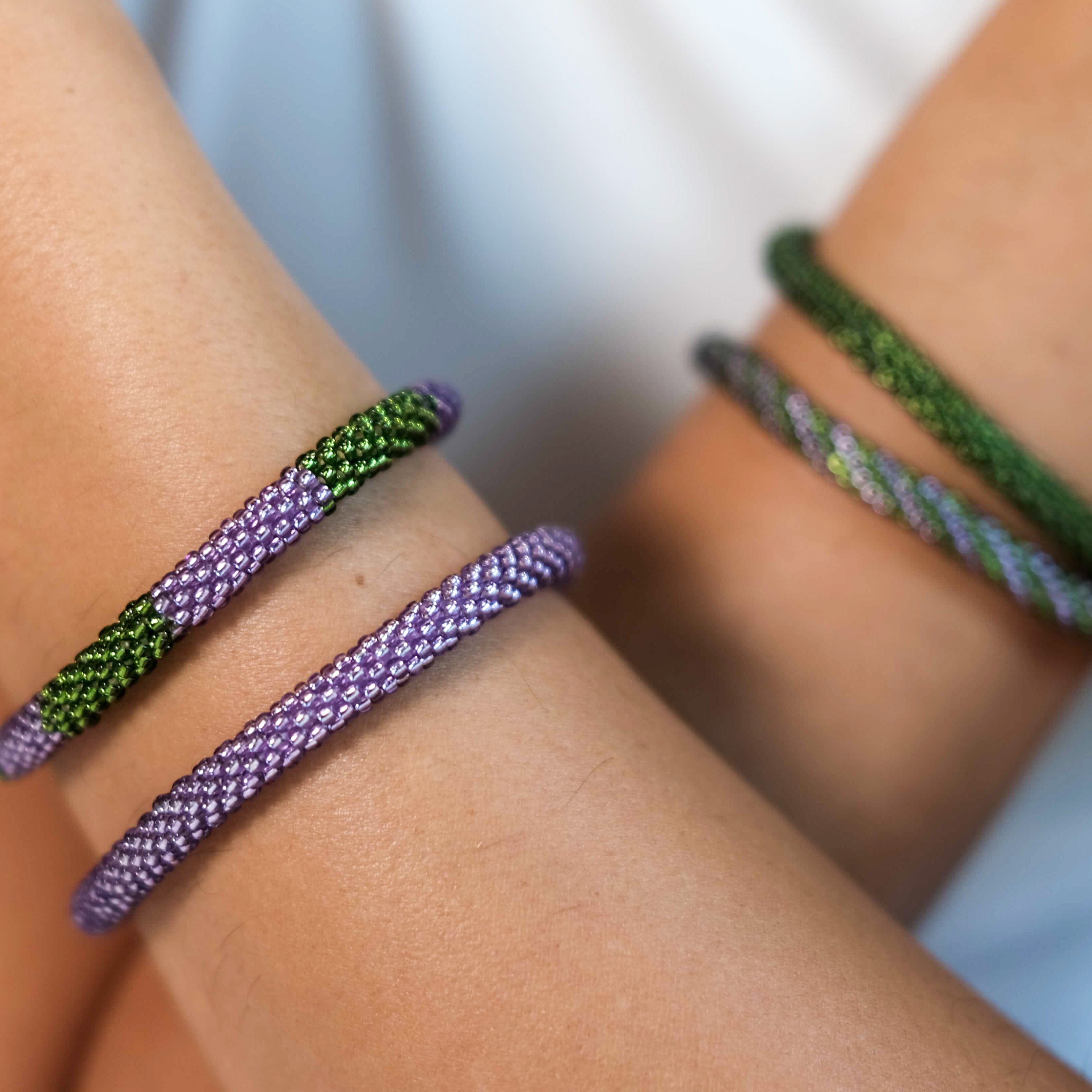 DUO - Bracelet Roll-on Violette Forêt 