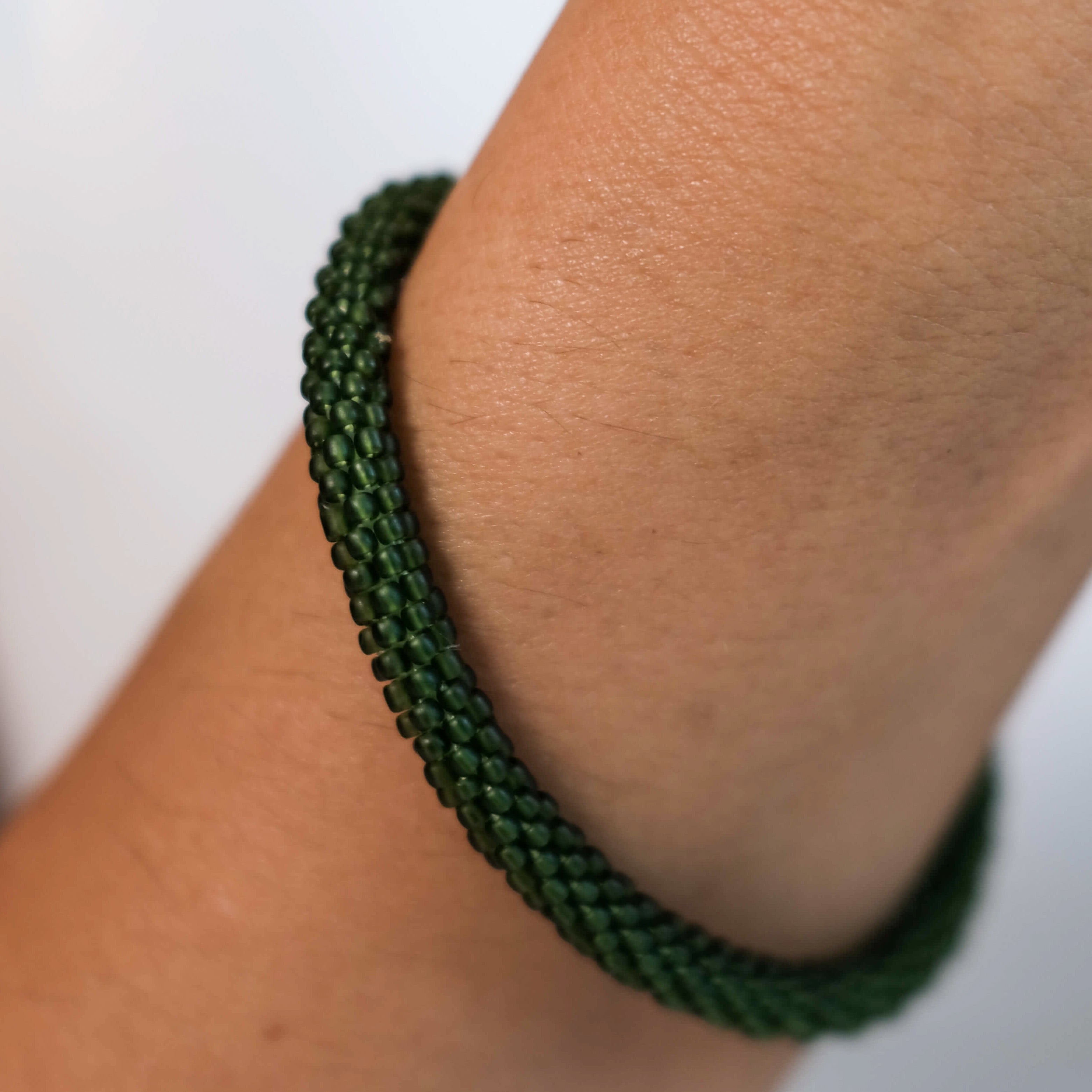AURA - Bracelet Roll-on Vert Sapin 