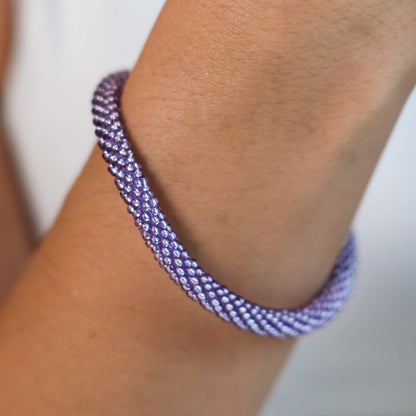 AURA - Bracelet roll-on violet brillant