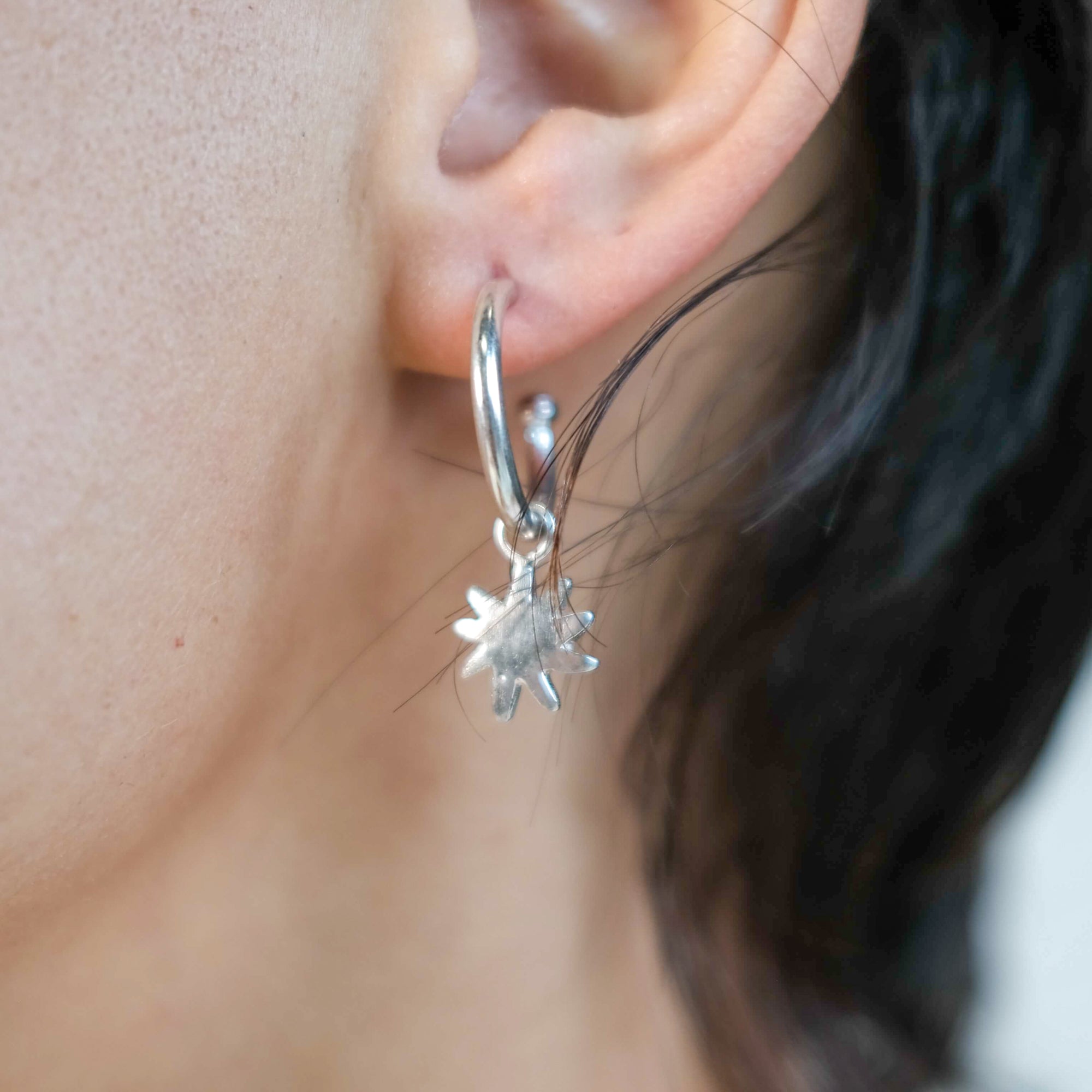 CHARMS - Viva Kreolen Sterne: Sterling Silber