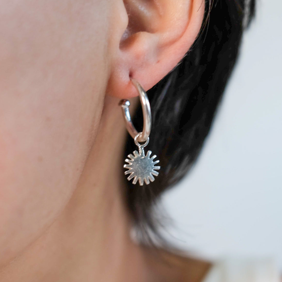 CHARMS - Viva Kreolen Sonnen: Sterling Silber