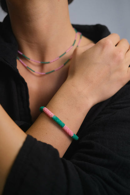 DUO - Roll-on Armband &quot;Wildblüte&quot;