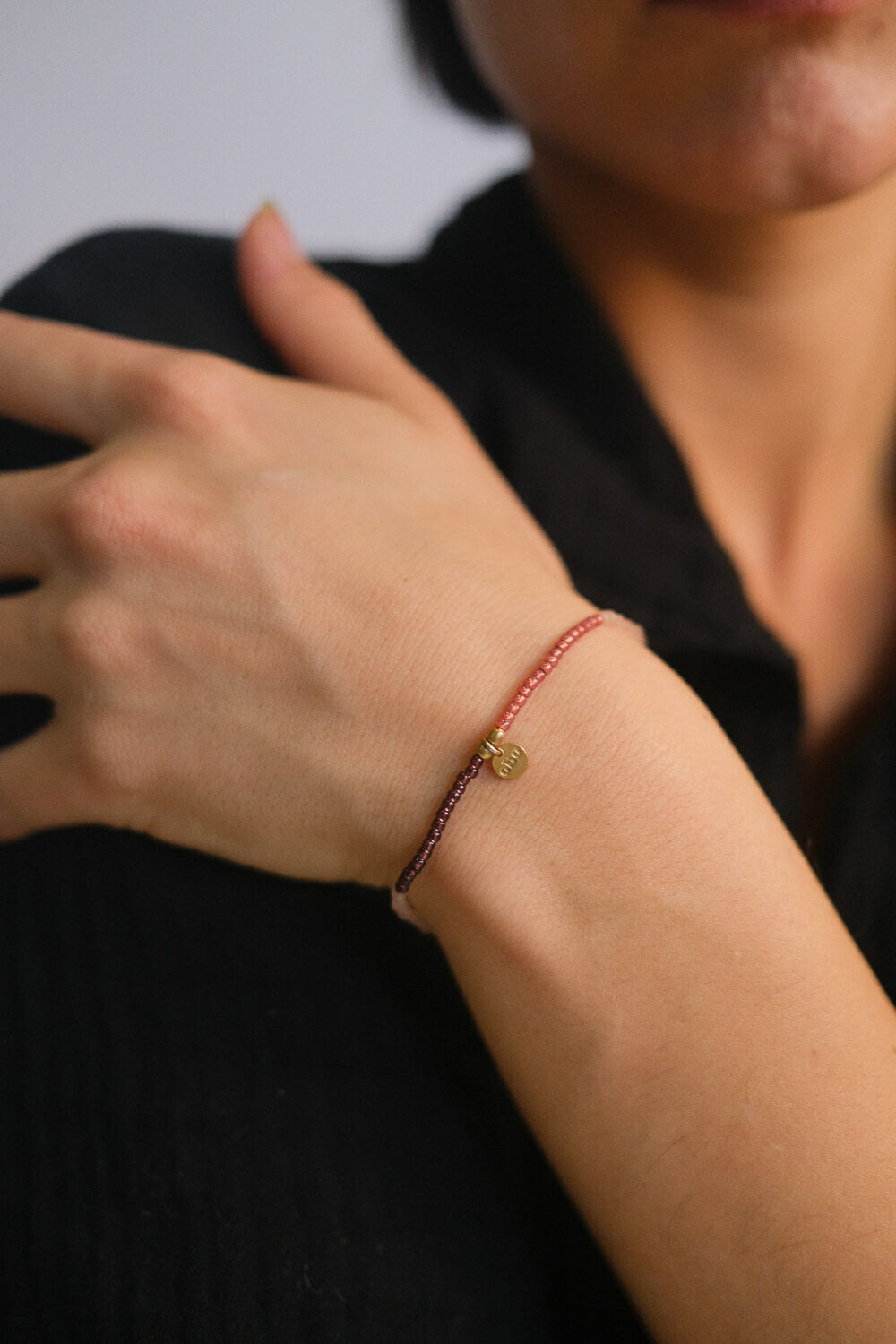 TRIO - Bracelet extensible « Fleur sauvage » 
