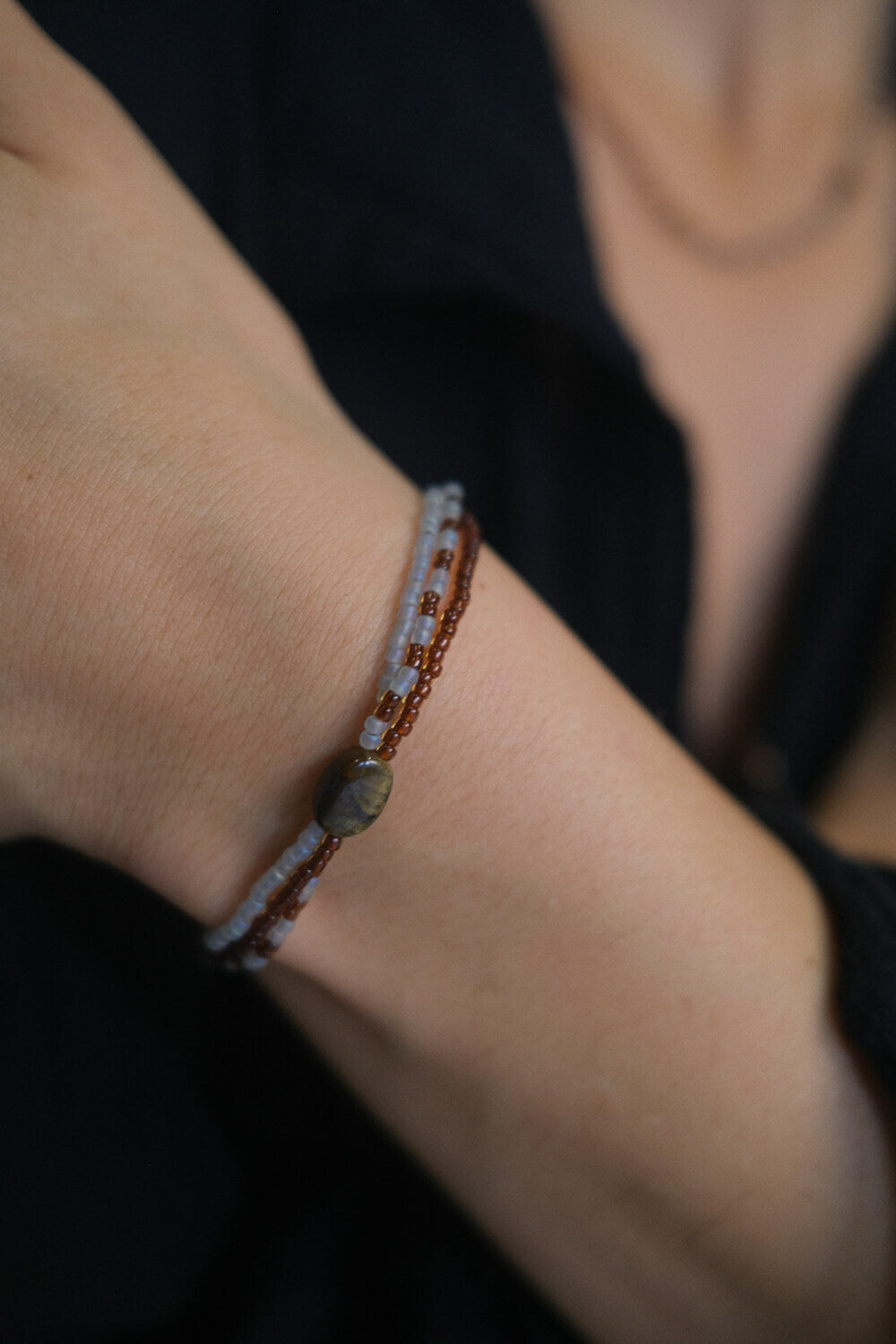 Galaxy Moon - Armband &quot;Erdenstein&quot;