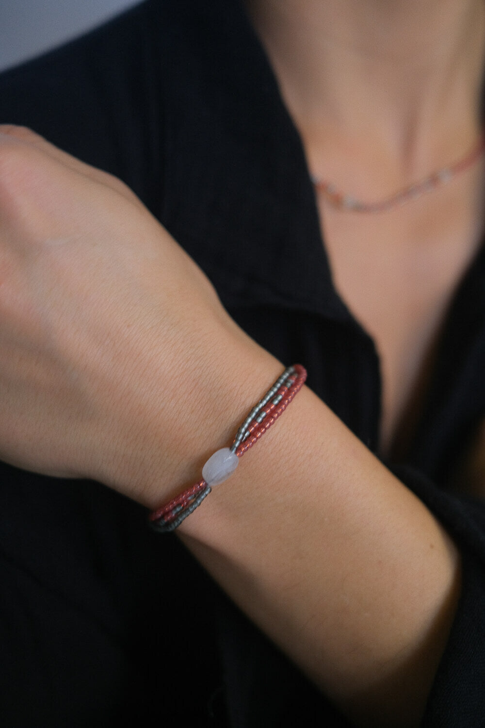 Galaxy Moon - Armband &quot;Morgenasche&quot;
