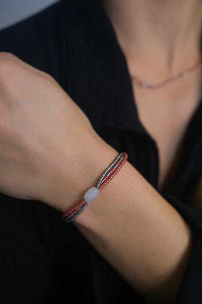 Galaxy Moon - Armband &quot;Morgenasche&quot;
