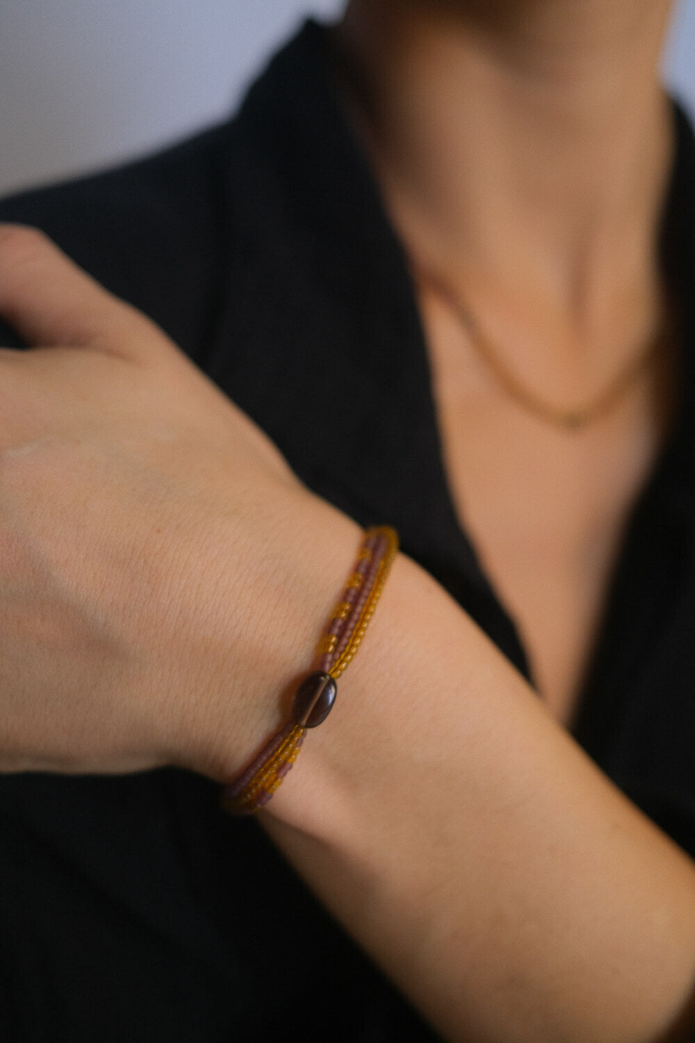 Galaxy Moon - Armband &quot;Spätsommerglut&quot;
