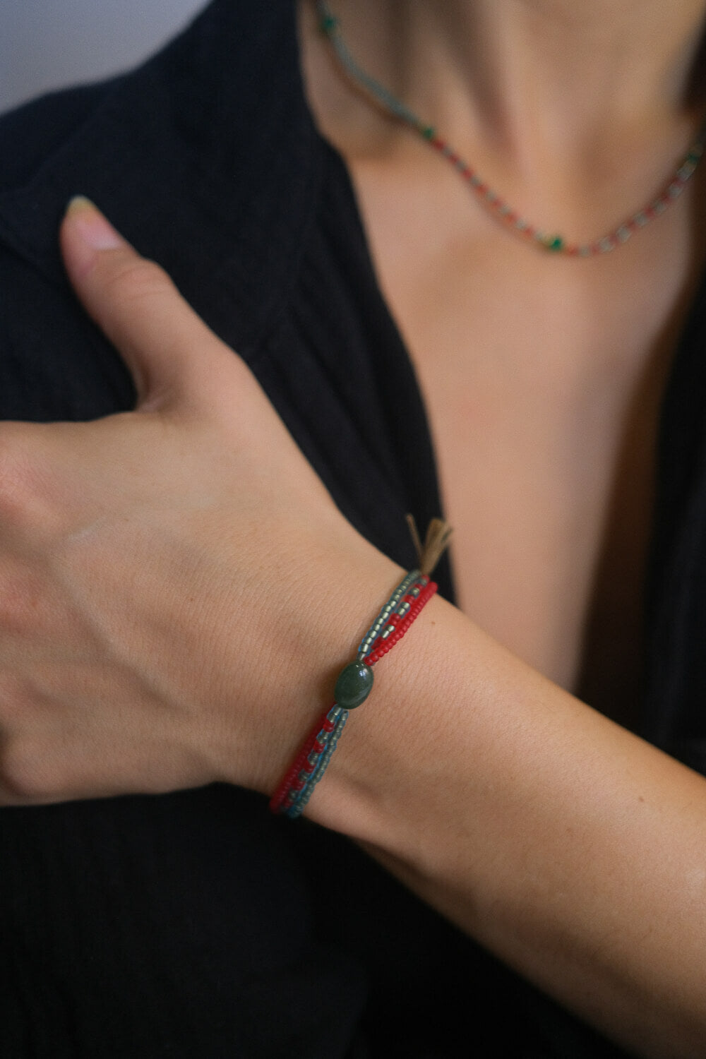 Galaxy Moon - Armband &quot;Dschungelfeuer&quot;