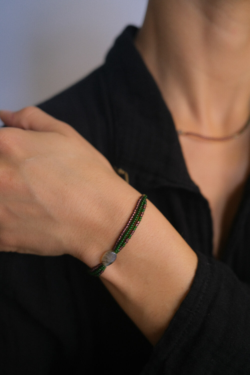 Galaxy Moon - Armband &quot;Waldbeere&quot;