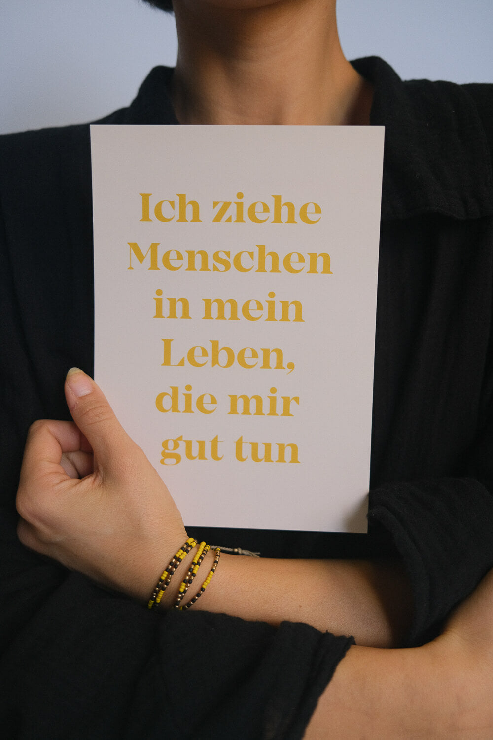 MANTRA Set : Ich ziehe Menschen in mein Leben, die mir gut tun
