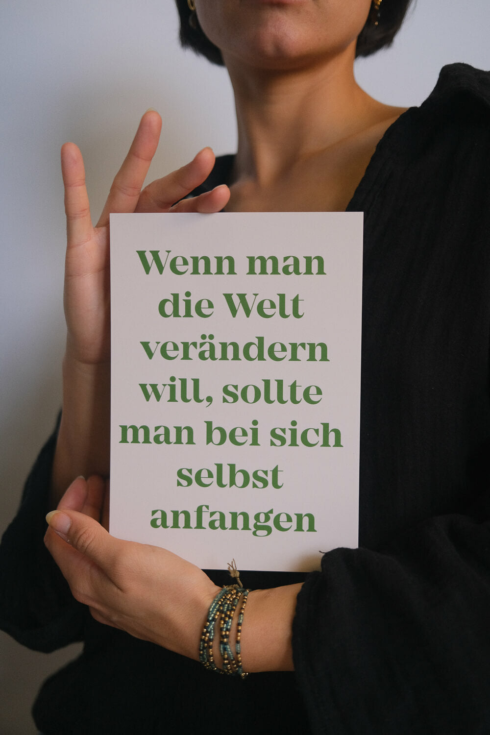 MANTRA Set : Wenn man die Welt verändern will, sollte man bei sich selbst anfangen