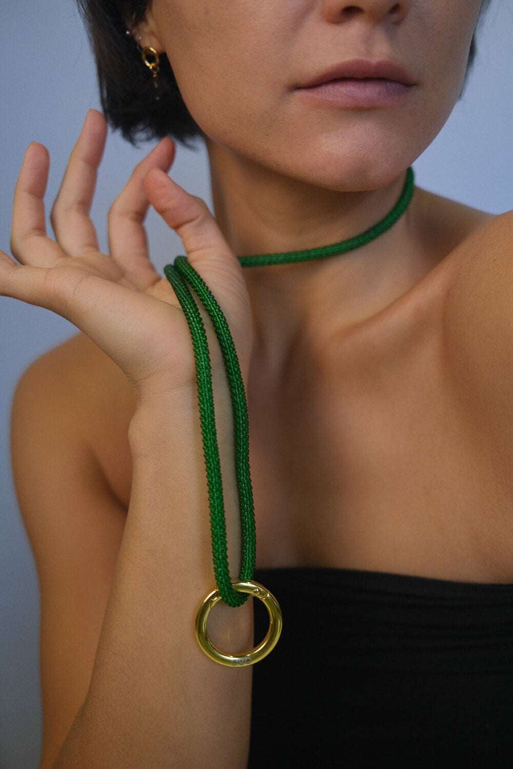 AURA - Roll-on Keychain Dark Green