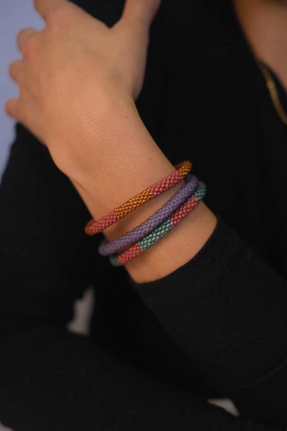 DUO - Roll-on Armband &quot;Dschungelsonne&quot;