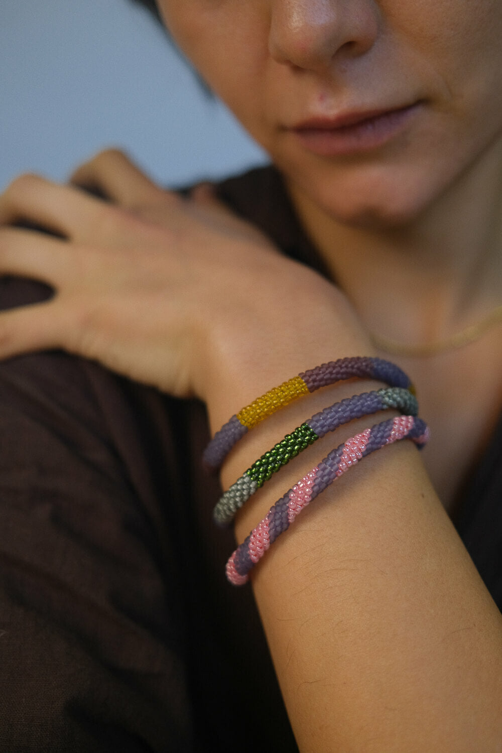 TRIO - Bracelet roll-on brume de mousse