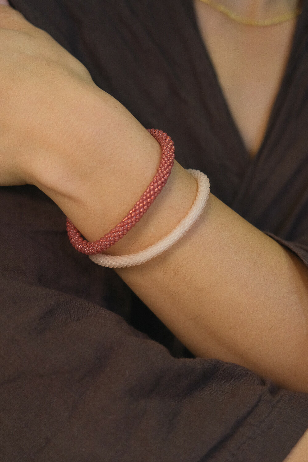 AURA - Roll-on Bracelet Soft Pink