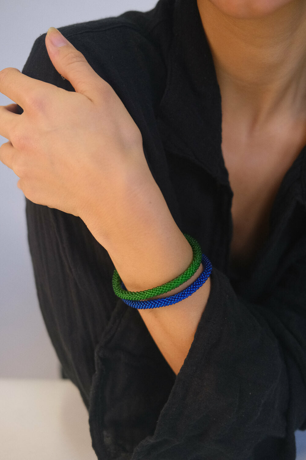 AURA - Bracelet Roll-on Bleu Mer