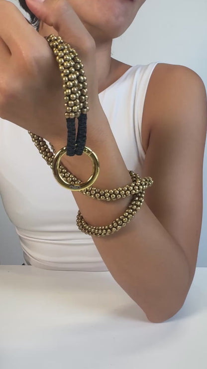 BOLD - Roll-on Schlüsselband: Messing