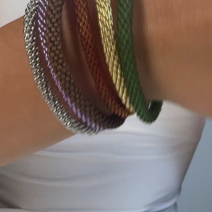 AURA - Bracelet roll-on or brillant