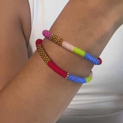 MULTI - Roll-on Armband &quot;Pink Utopia&quot;