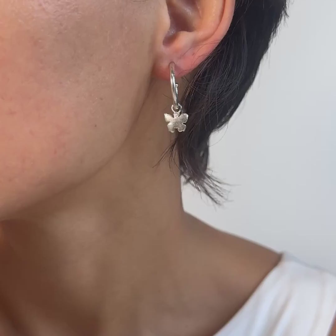 CHARMS - Viva Kreolen Schmetterling: Sterling Silber