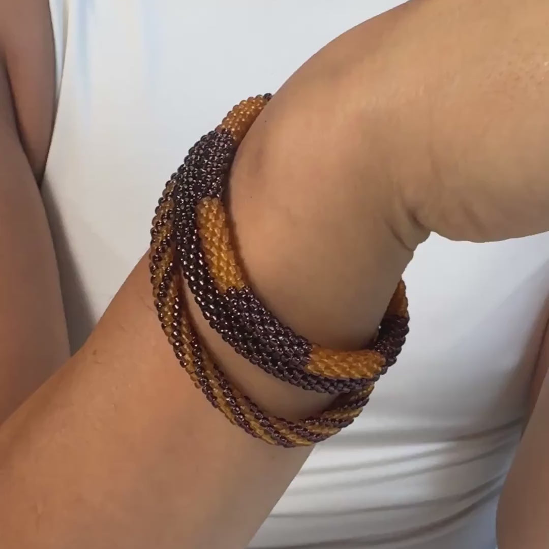 DUO - Bracelet Roll-on Berry Gold 