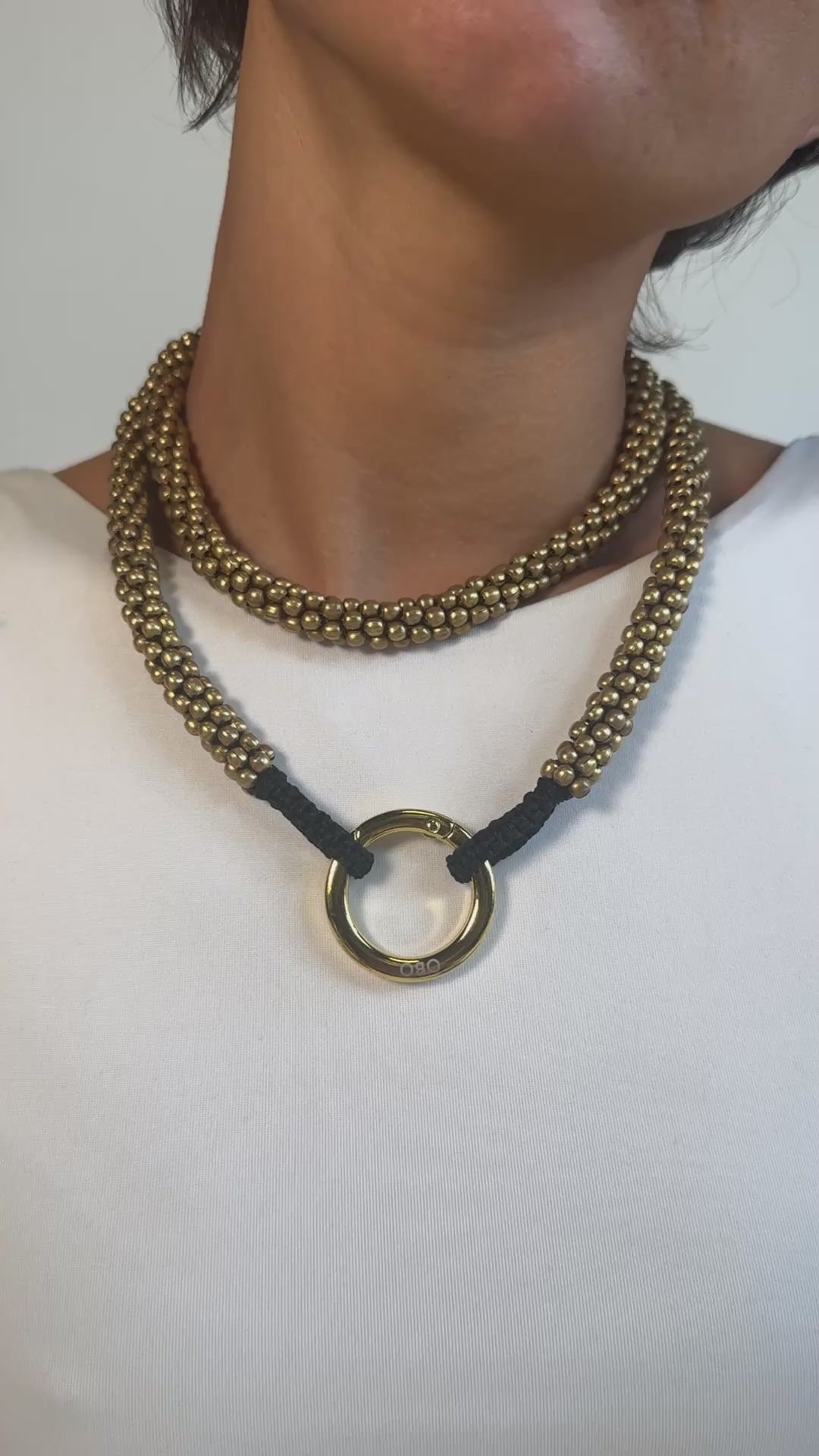 BOLD - Roll-on Schlüsselband: Messing