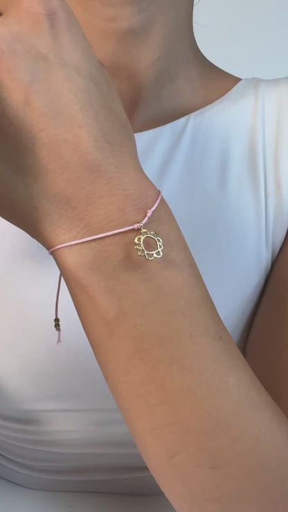CHARMS - VIVA Armband Blume