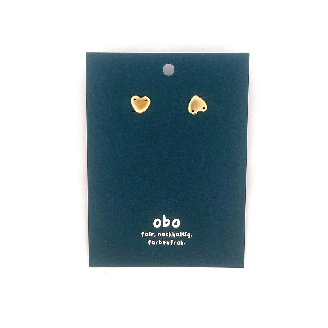 CHARMS - Viva Ohrstecker Boobies Messing vergoldet