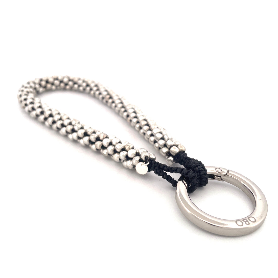 BOLD- Roll-on Schlüsselband KURZ Messing versilbert