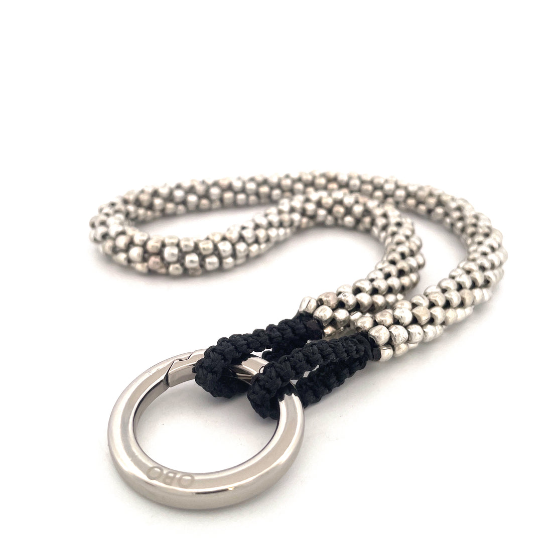 BOLD- Roll-on Schlüsselband KURZ Messing versilbert